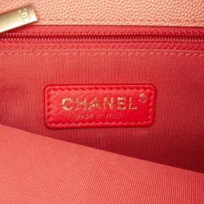 Chanel Pink Ombre Caviar Sunset On The Sea Belt Bag 7