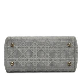 Dior Grey Medium Cannage Lady D-Lite 5