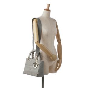 Dior Grey Medium Cannage Lady D-Lite 9