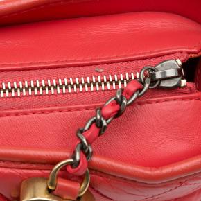 Small Lambskin Gabrielle Crossbody Bag 9