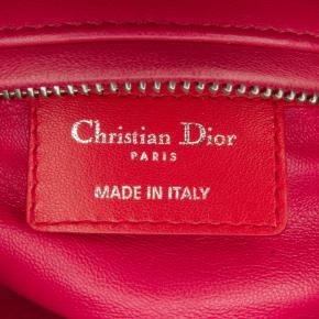 Dior Medium Bicolor Lambskin Cannage Lady Dior 7