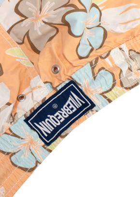 Vilebrequin Orange Floral-print Shorts 3