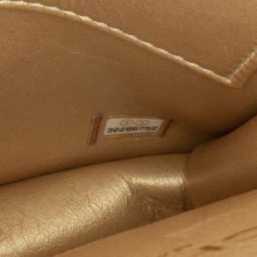 White Quilted Leather Small Chic Pearls Flap 8