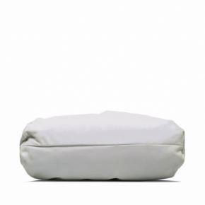 Bottega Veneta White Small The Shoulder Pouch 4