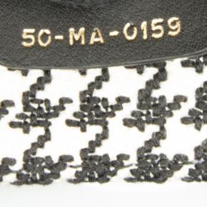 Large Houndstooth Embroidered Book Tote 8