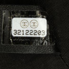 Chanel Black Logo Mini Denim Bucket Bag 8