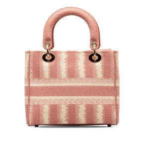 Pink Fabric Medium D-Stripes Lady D-Lite 3
