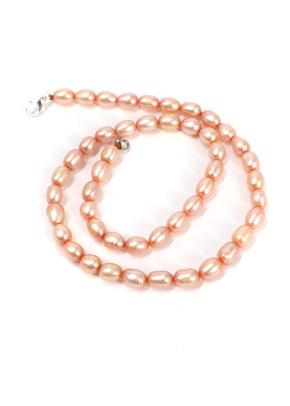 Bespoke Pink Freshwater Pearl Necklace 3