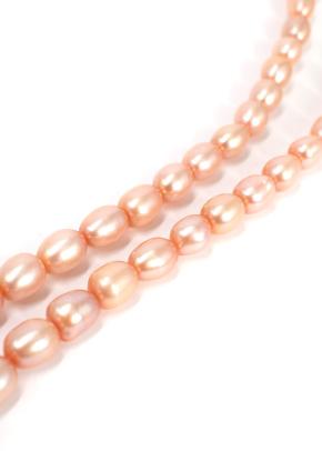 Bespoke Pink Freshwater Pearl Necklace 5