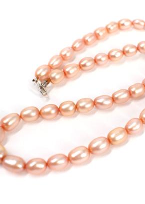 Bespoke Pink Freshwater Pearl Necklace 6