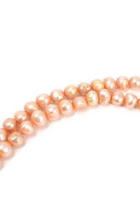 Bespoke Pink Round Freshwater Pearl Necklace 5