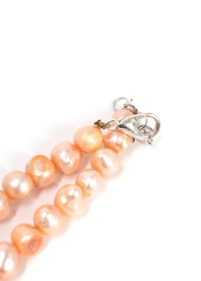 Bespoke Pink Round Freshwater Pearl Necklace 6