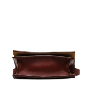 Bottega Veneta Burgundy Maxi Intrecciato Mini Cassette Crossbody 4