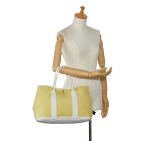 Hermes Yellow Toile Garden Party TPM 9