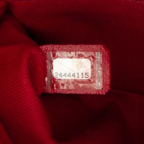 Chanel Red Chevron Lambskin Small Coco Top Handle 9