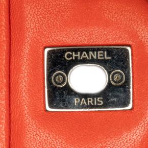 Chanel Red Medium Lambskin Cuba Color Flap Bag 10
