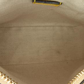 Loewe Yellow Mini Puzzle Rugby Stripe Bag 6