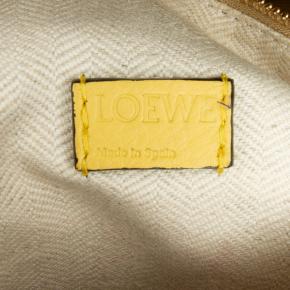 Loewe Yellow Mini Puzzle Rugby Stripe Bag 7