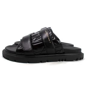 Dior Black Quilted Leather D-Revolution Sandals 3