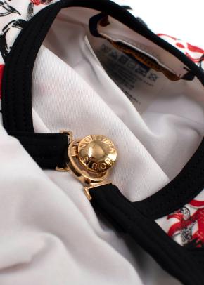 Louis Vuitton Red and White Monogram Swimsuit 5