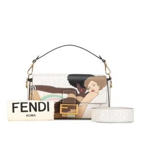 Fendi Bikini Girls Zucca Baguette Bag 11