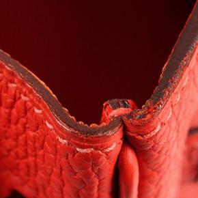 Hermes Birkin 30 Retourne in Coral Togo Leather with Palladium Hardware 9