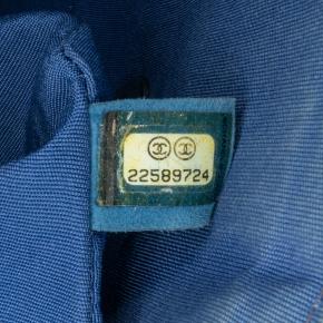 Chanel Navy Mini Square Classic Calfskin Airline Flap Bag 7