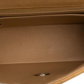 Chanel Dark Beige Mini Square Classic Lambskin Single Flap 5