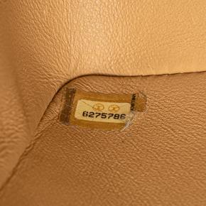 Chanel Dark Beige Mini Square Classic Lambskin Single Flap 6