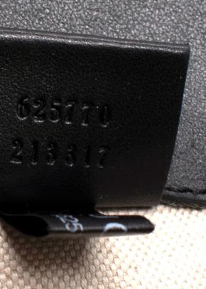 Gucci Black Leather GG Backpack 16