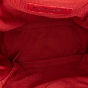 Chanel Aged Calfskin Chain Around Drawstring Bucket Bag 5