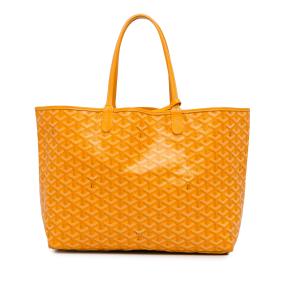 Goyard Yellow Goyardine Saint Louis PM Tote 3