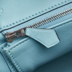 Hermes Birkin 25 Retourne in Blue Atoll Swift Leather with Palladium Hardware 8