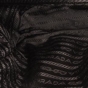 Prada Black Leather Sling Bag 7