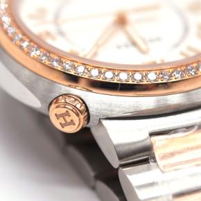 Hermes Large Cut Rose Gold Diamond  Watch 36mm 3