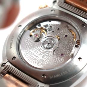 Hermes Large Cut Rose Gold Diamond  Watch 36mm 9