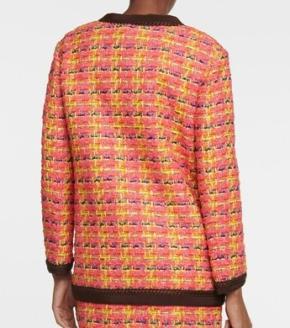 Gucci Multi Coloured Lame Tweed Jacket 2