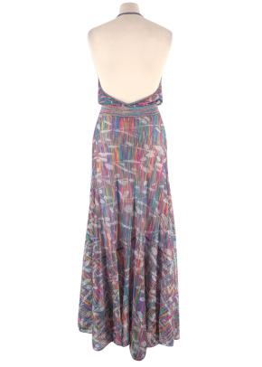 Missoni Multicoloured stretch-silk Halter Neck Dress 4