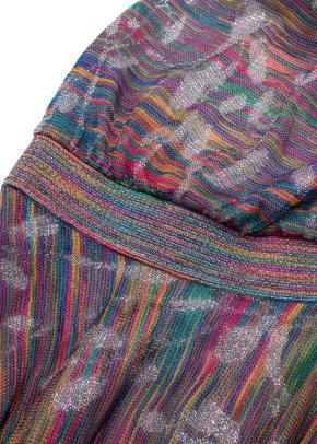 Missoni Multicoloured stretch-silk Halter Neck Dress 10