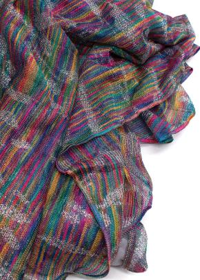 Missoni Multicoloured stretch-silk Halter Neck Dress 6