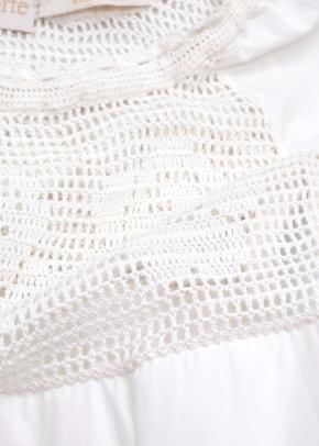 Aliai Forte White Dress with Lace Details 3