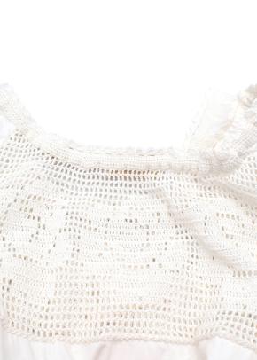 Aliai Forte White Dress with Lace Details 6
