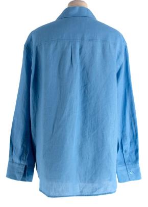 Weekend MaxMara Oversized Milva Blue Shirt 3