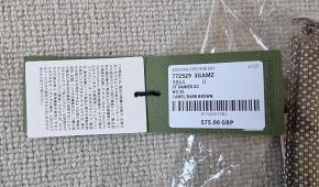 Gucci  Beige GG St Damier scarf/stole 7