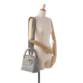 Dior Grey Medium Cannage Lady D-Lite 16