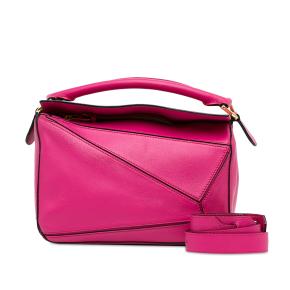 Loewe Pink Medium Puzzle Bag 10