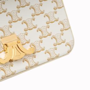 Celine Cream Triomphe Claude Shoulder Bag 10