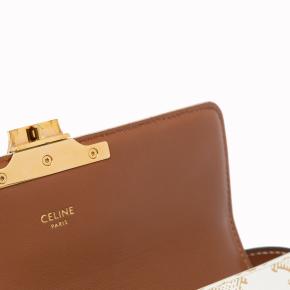 Celine Cream Triomphe Claude Shoulder Bag 9