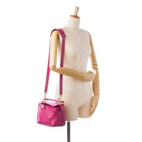 Loewe Pink Small Puzzle Bag 10