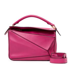 Loewe Pink Small Puzzle Bag 11